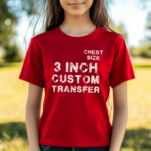 DTF Custom Transfer: 3-inch