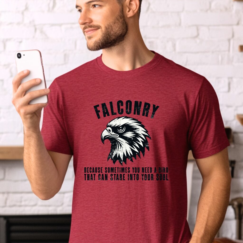 Falconry Soulful Bird Humor - Image 2