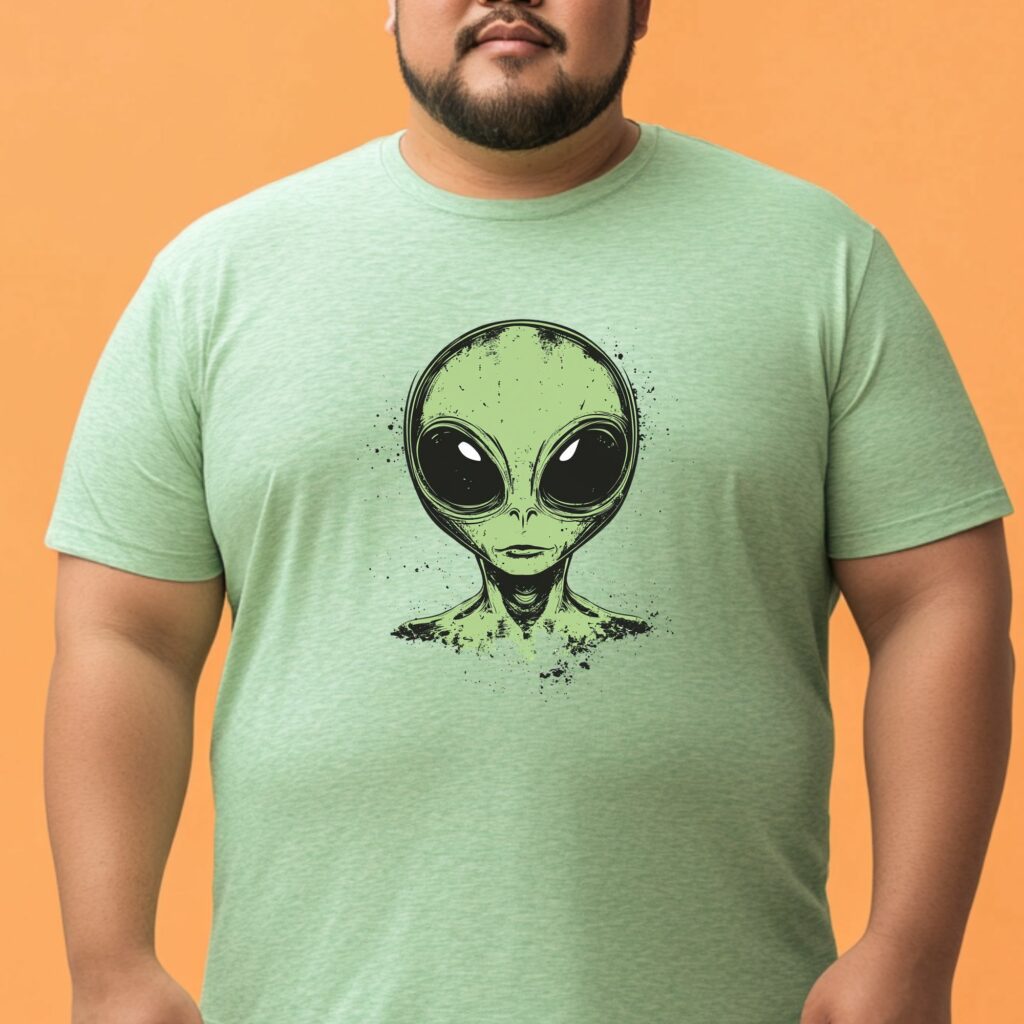 Mysterious Alien Portrait