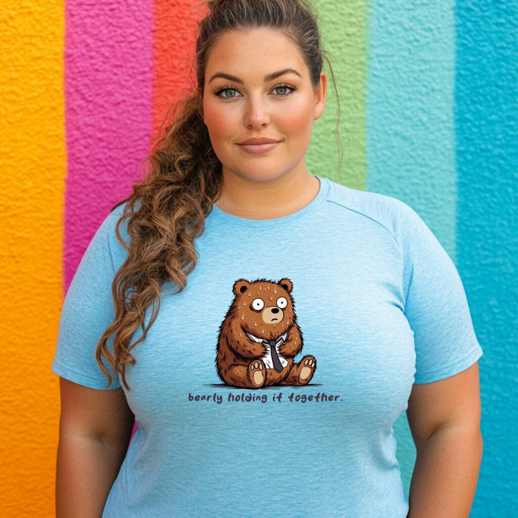 Bearly Holding It Together Pun - Image 2