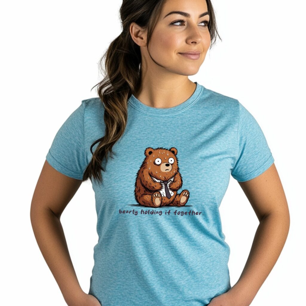 Bearly Holding It Together Pun - Image 3