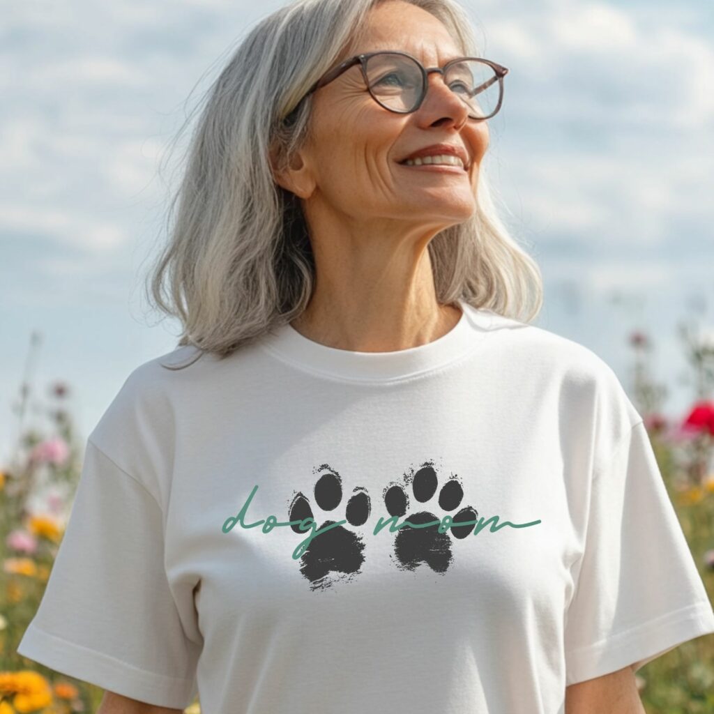 Proud Dog Mom: Paw Print Edition