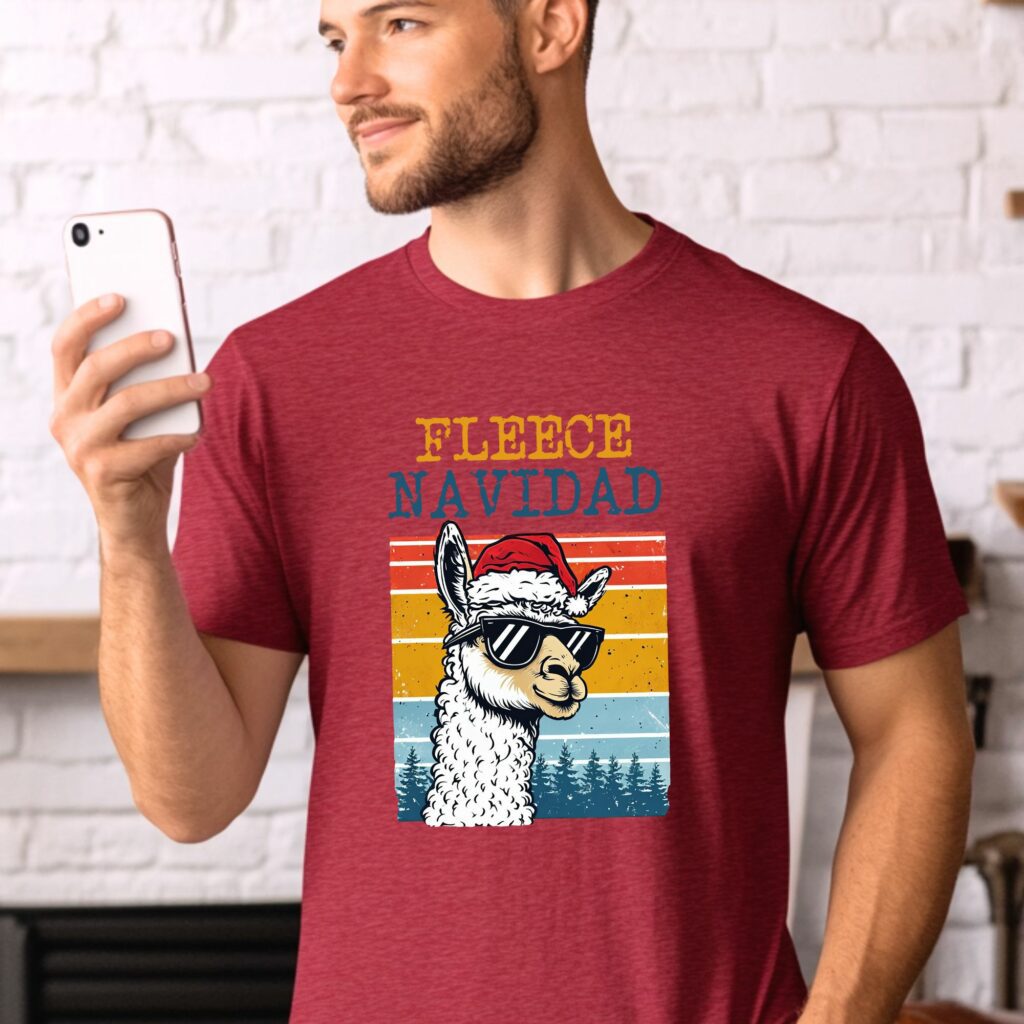 Fleece Navidad - Festive Llama Style