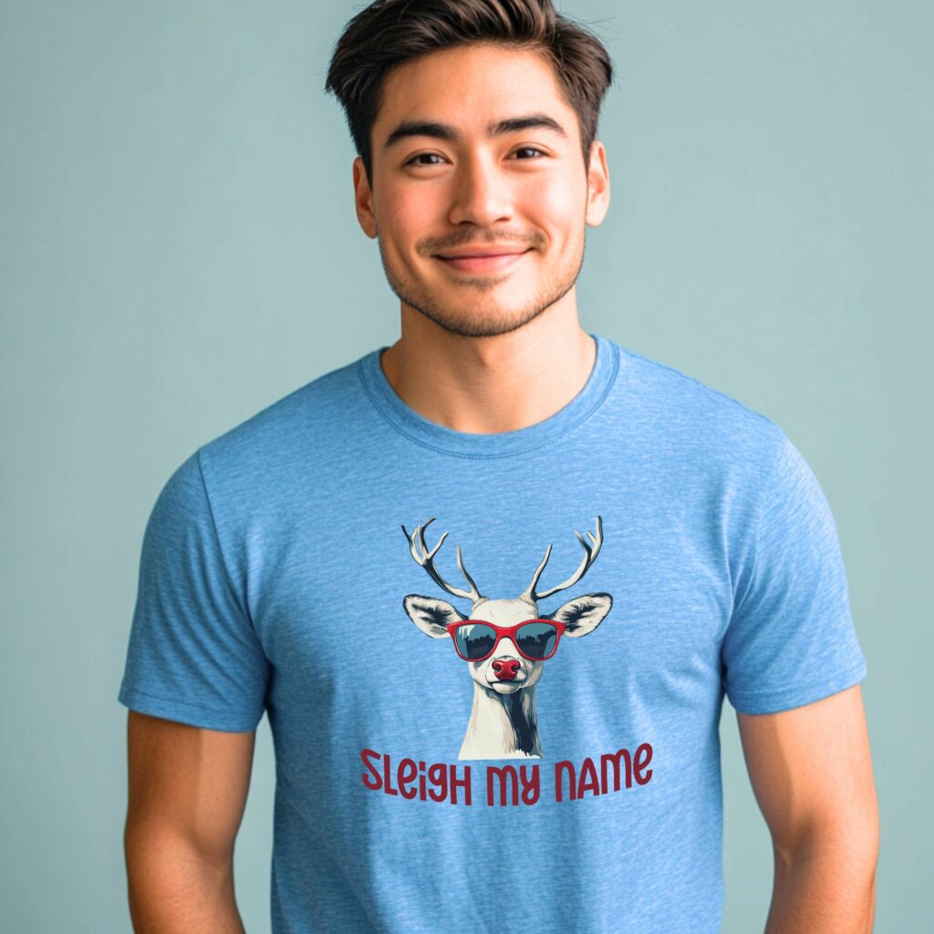 Sleigh My Name Sass Reindeer - Image 2