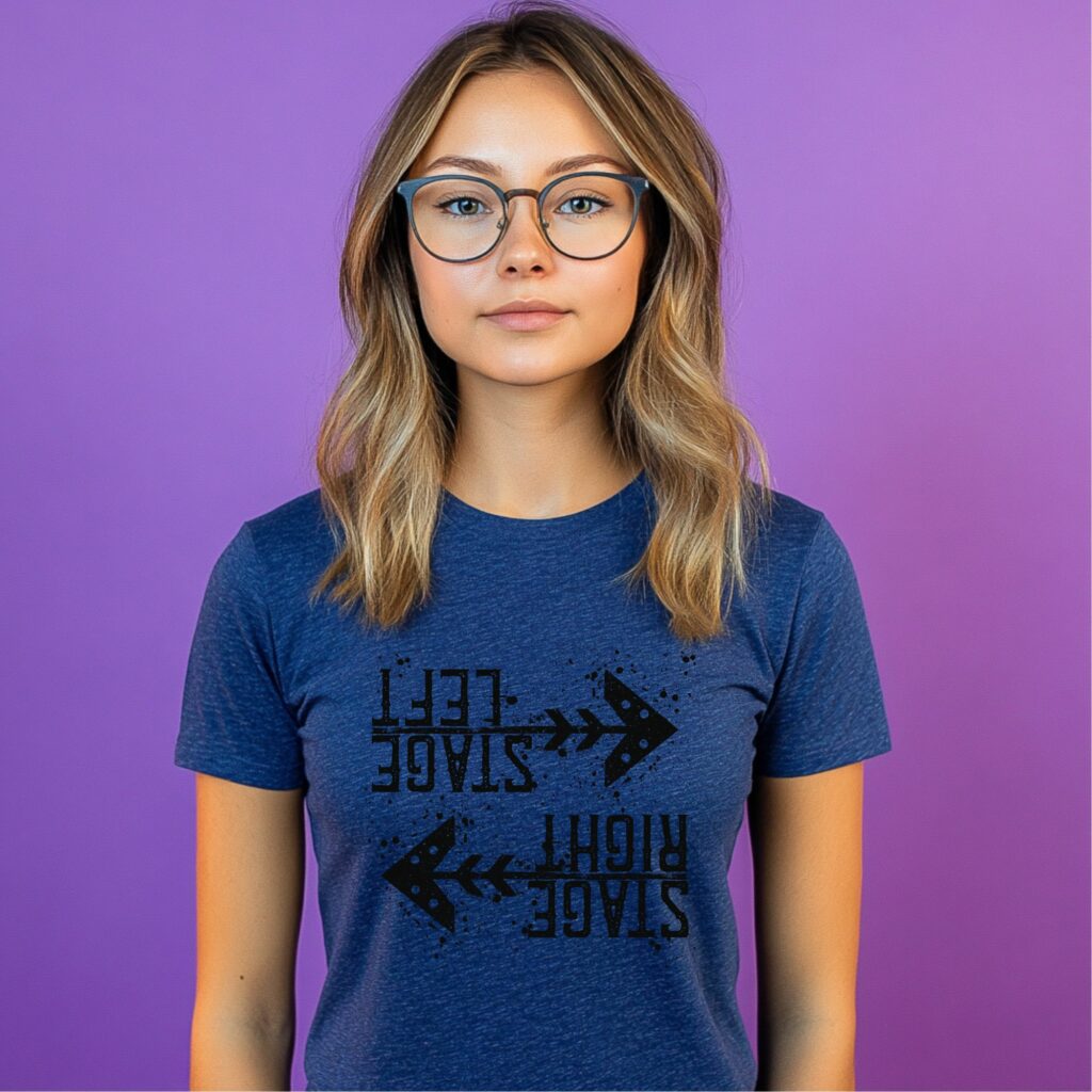 Stage Left & Right Crew Tee