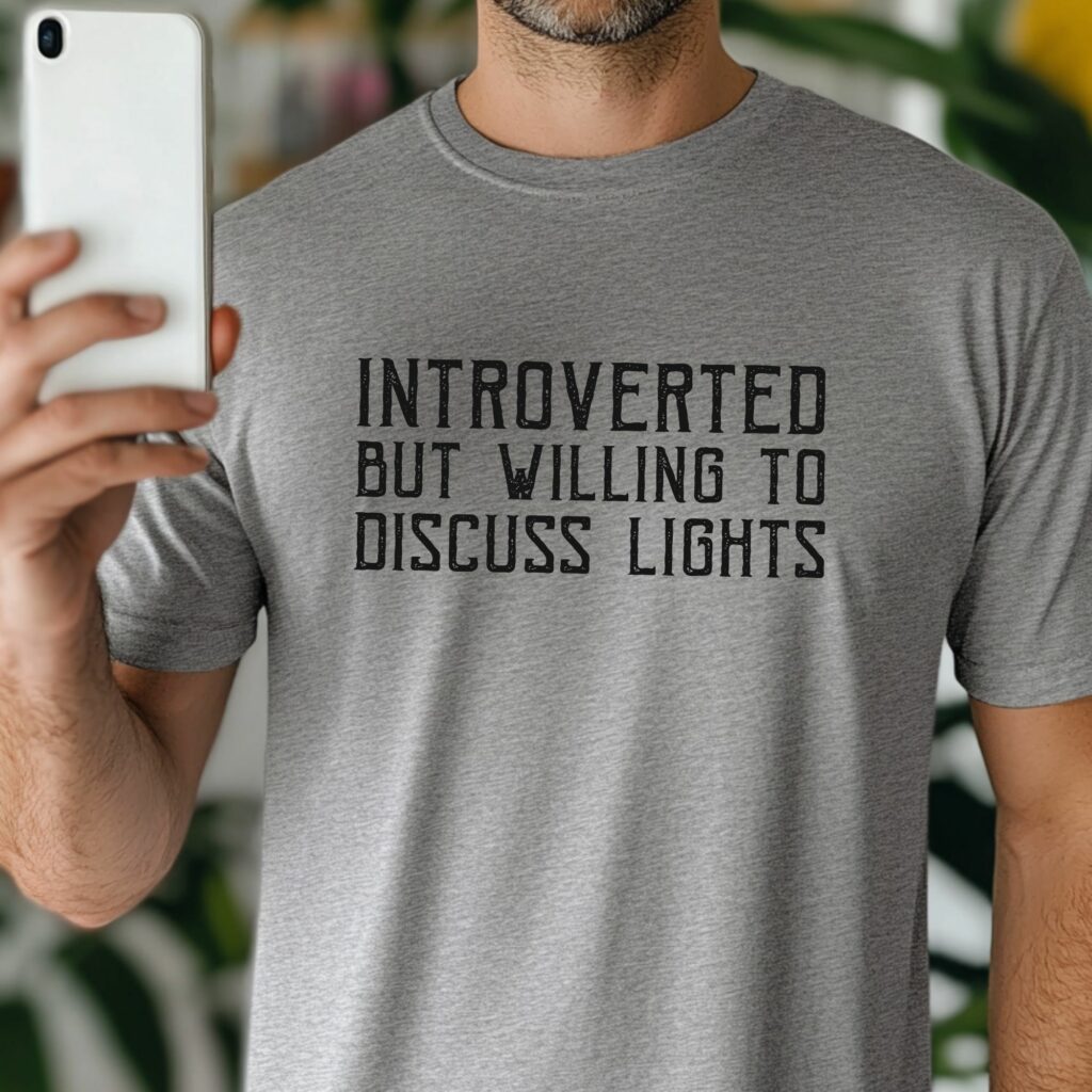 Introverted but Willing to Discuss Lights