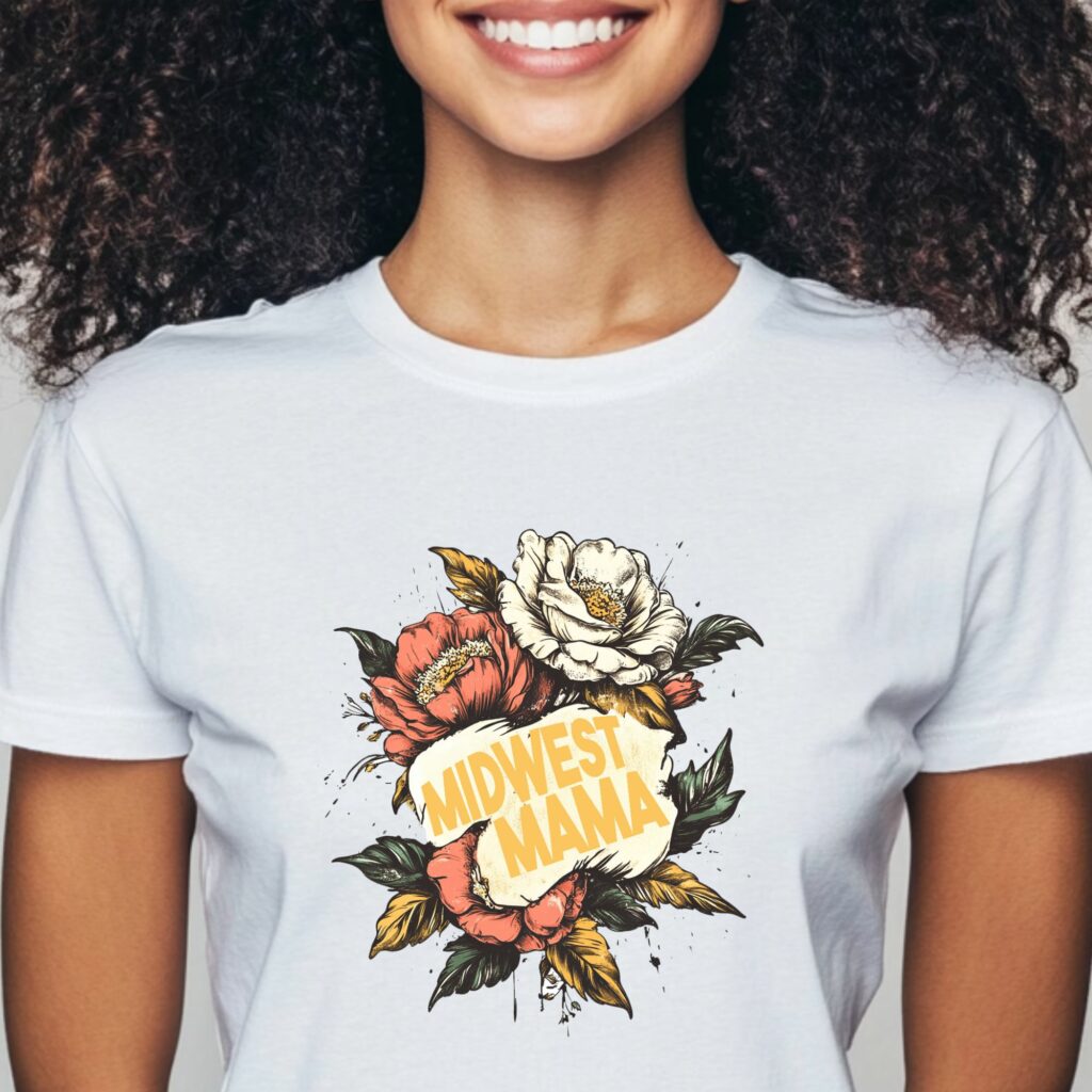 Floral Midwest Mama
