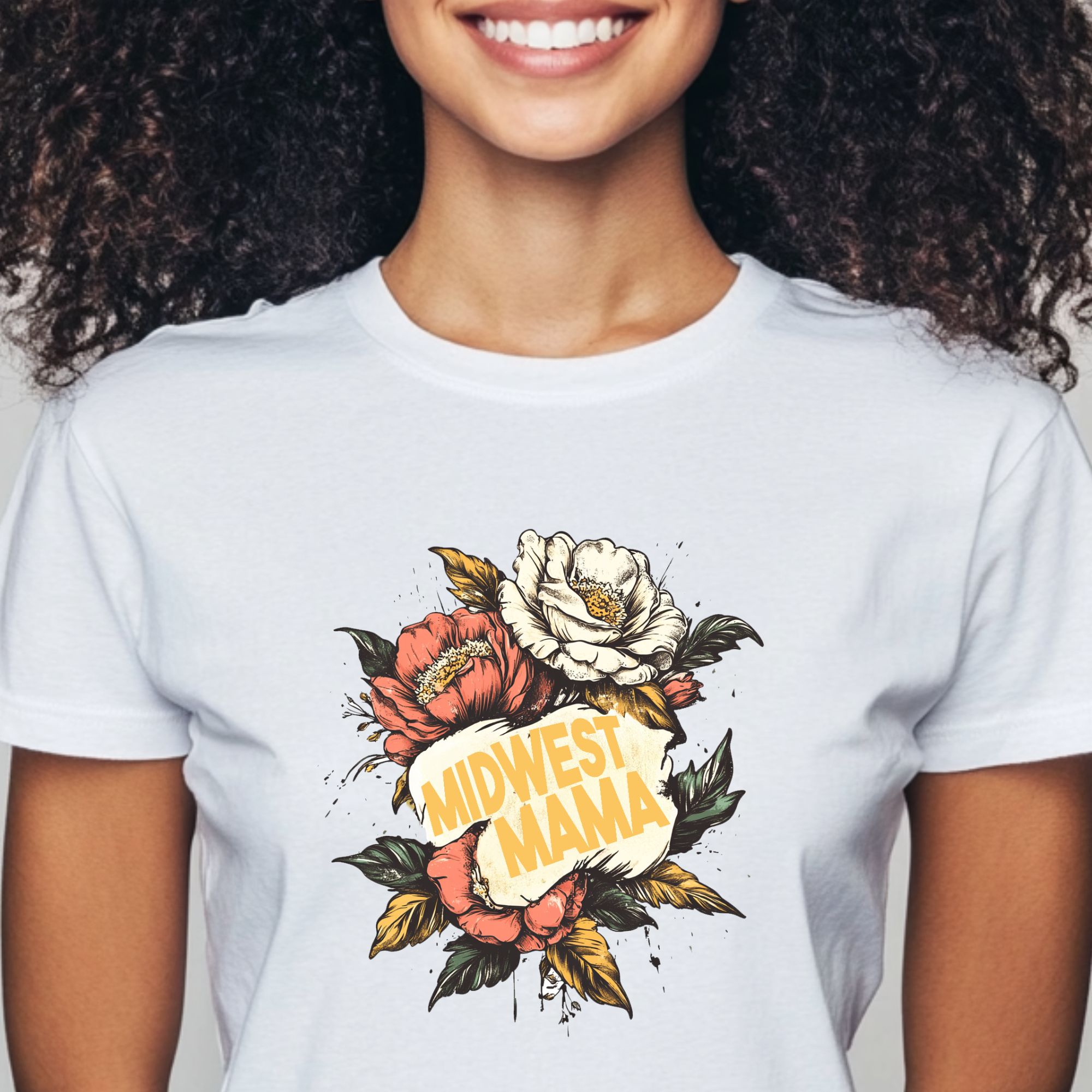 Floral Midwest Mama