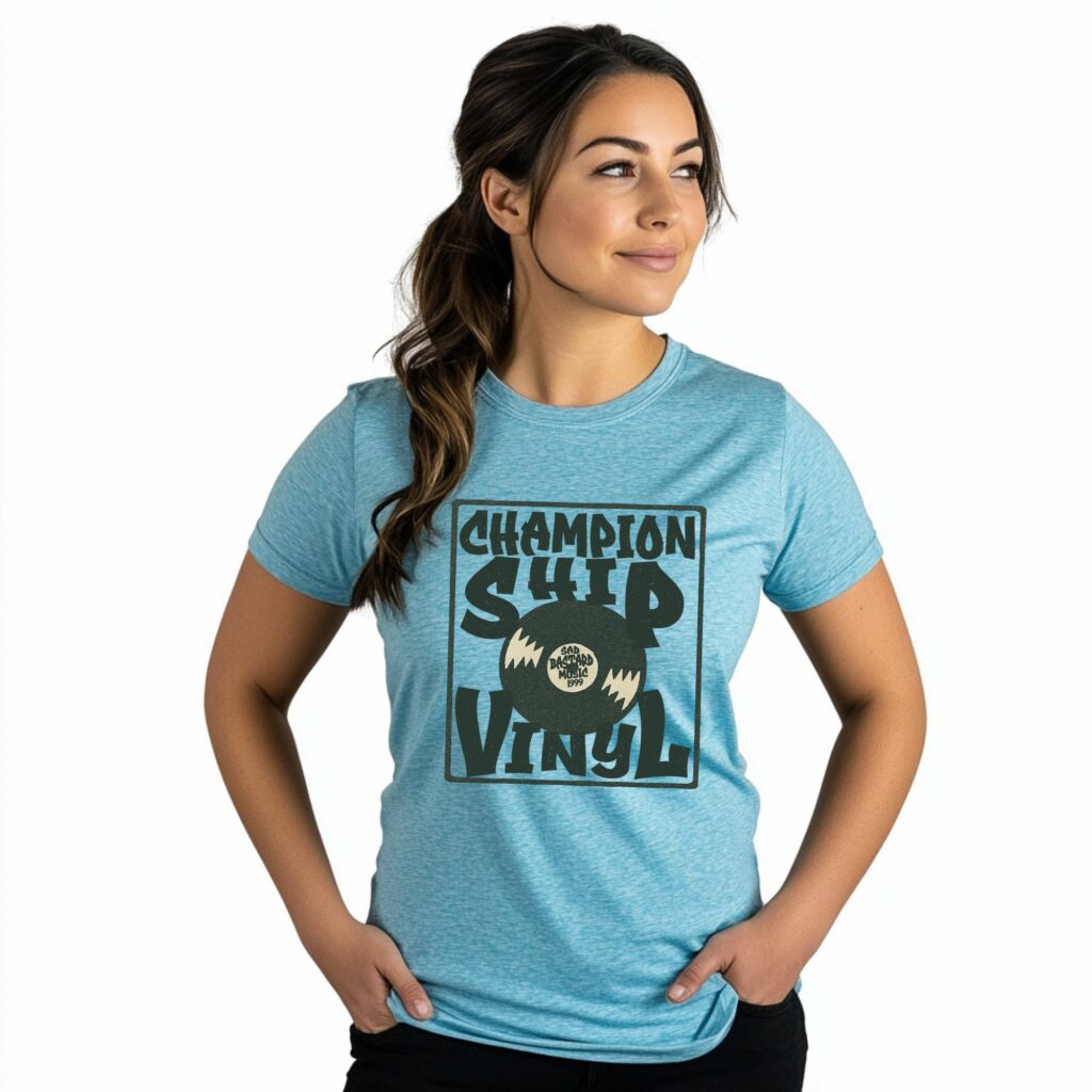 High Fidelity Championship Vinyl Band Tee
